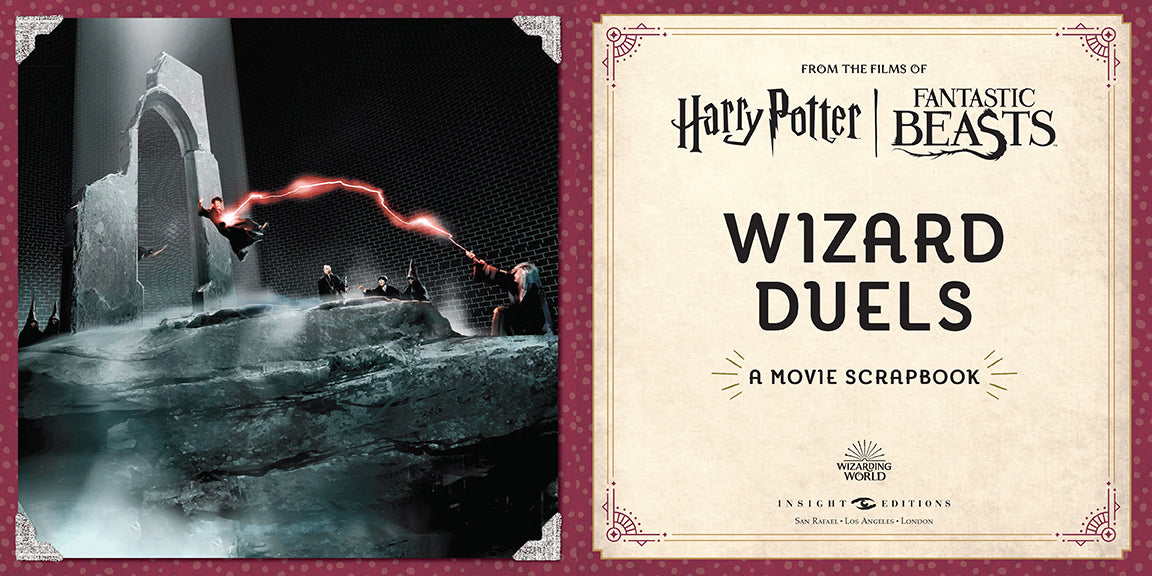Harry Potter Wizard Duels: A Movie ScrapHardcover Book