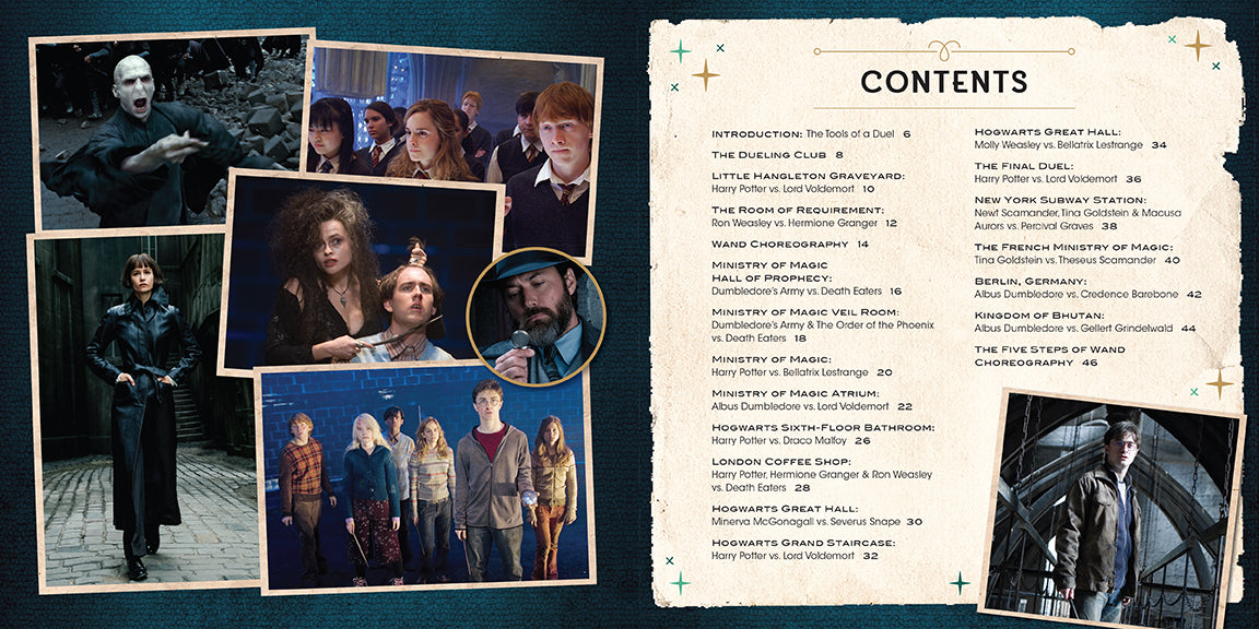 Harry Potter Wizard Duels: A Movie ScrapHardcover Book