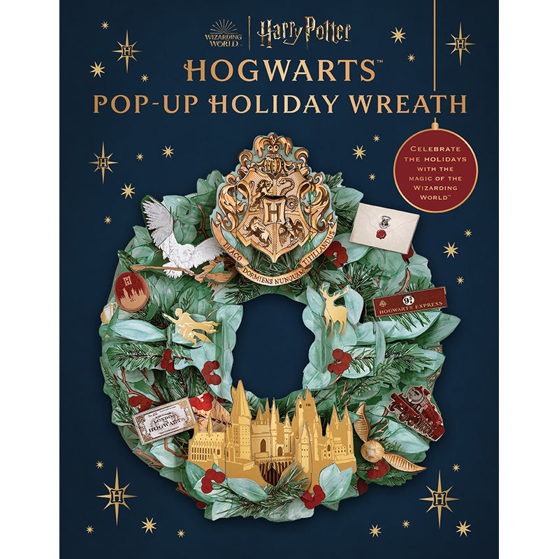 Harry Potter Hogwarts Pop-Up Holiday Wreath