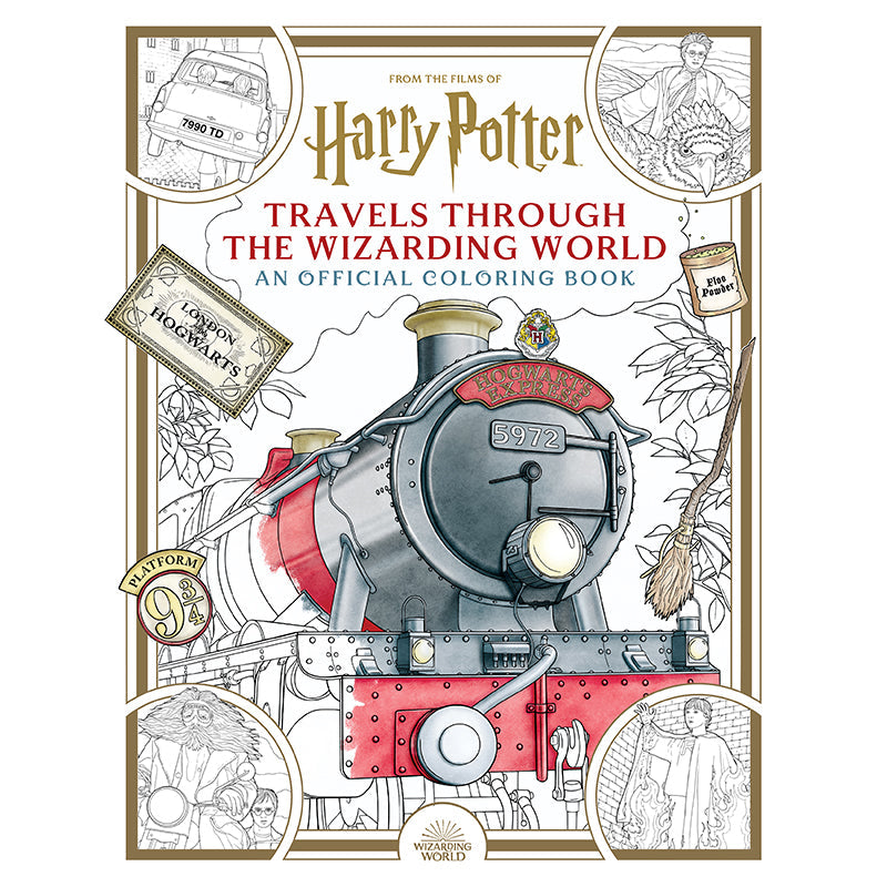 Harry Potter: Travels Through the Wizarding World Softcover Book