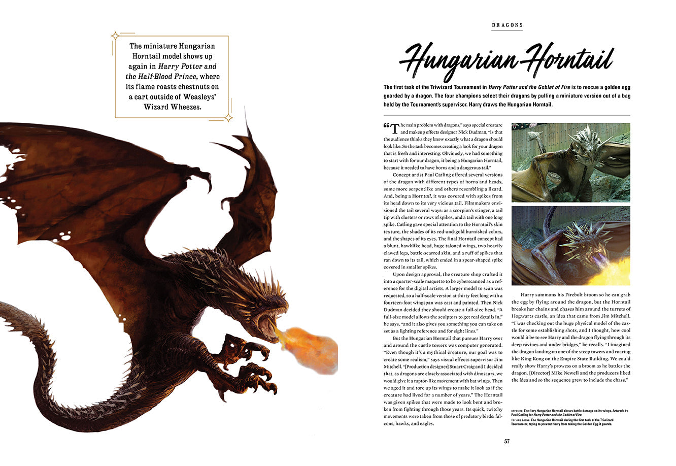 Harry Potter: Creatures of the Wizarding World Hardcover Book