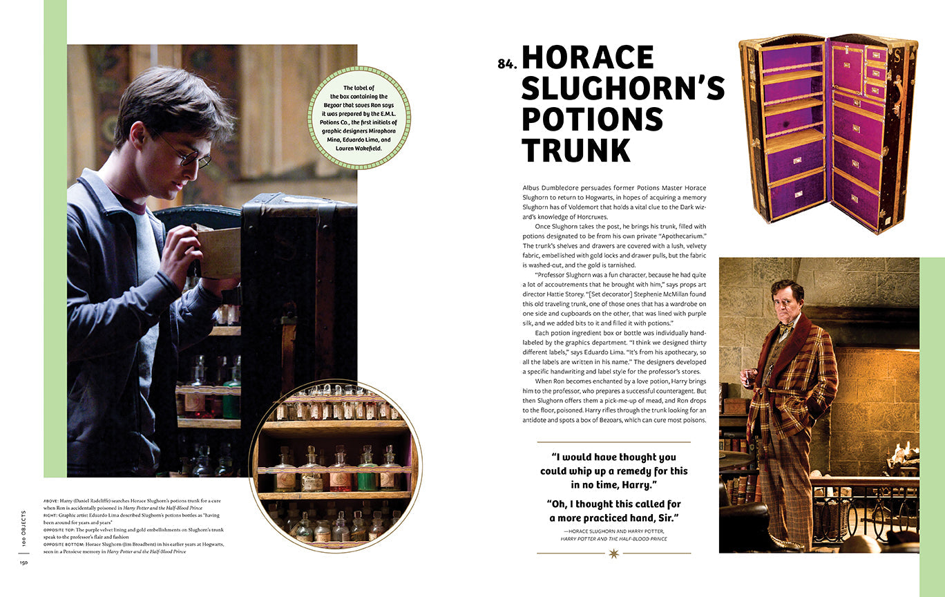 From the Films of Harry Potter: 100 Objects Hardcover Book