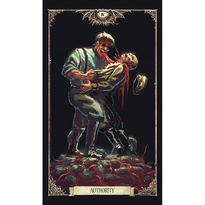 Necronomicon Tarot Deck and GuideHardcover Book