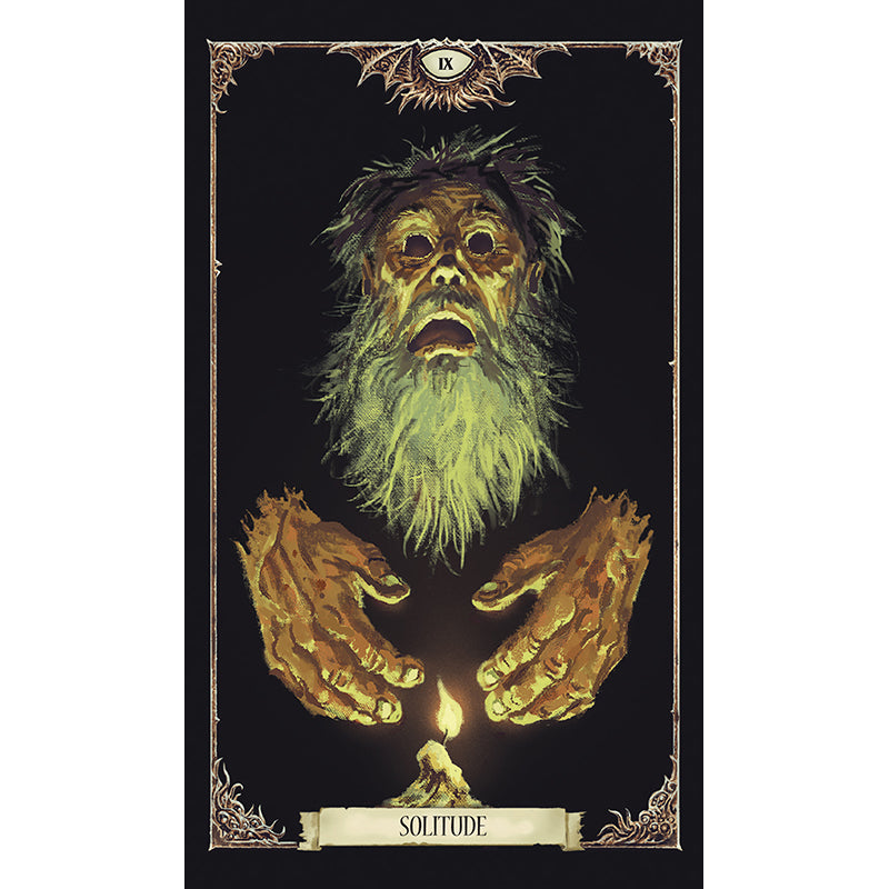 Necronomicon Tarot Deck and GuideHardcover Book