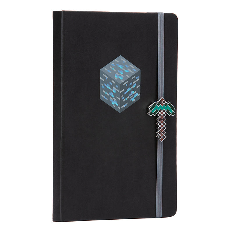 Minecraft: Diamond Ore Journal with Charm Hardcover Book