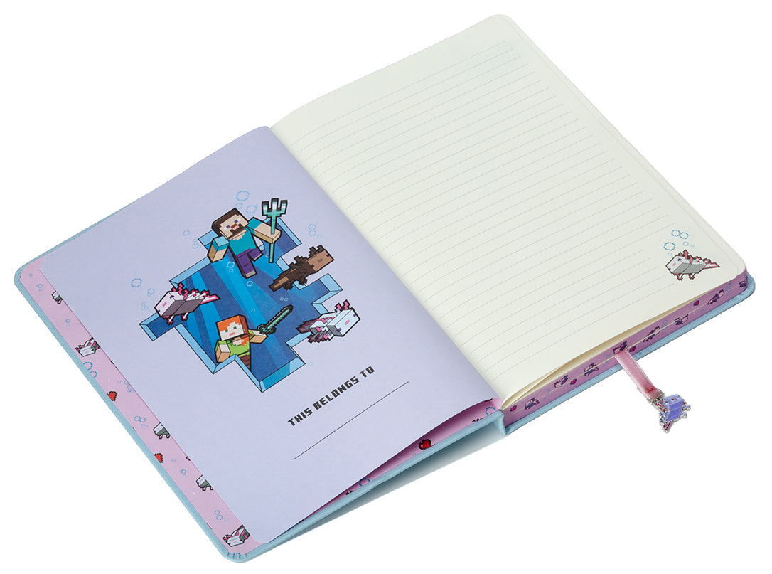 Minecraft: Axolotl Softcover Journal Softcover Book