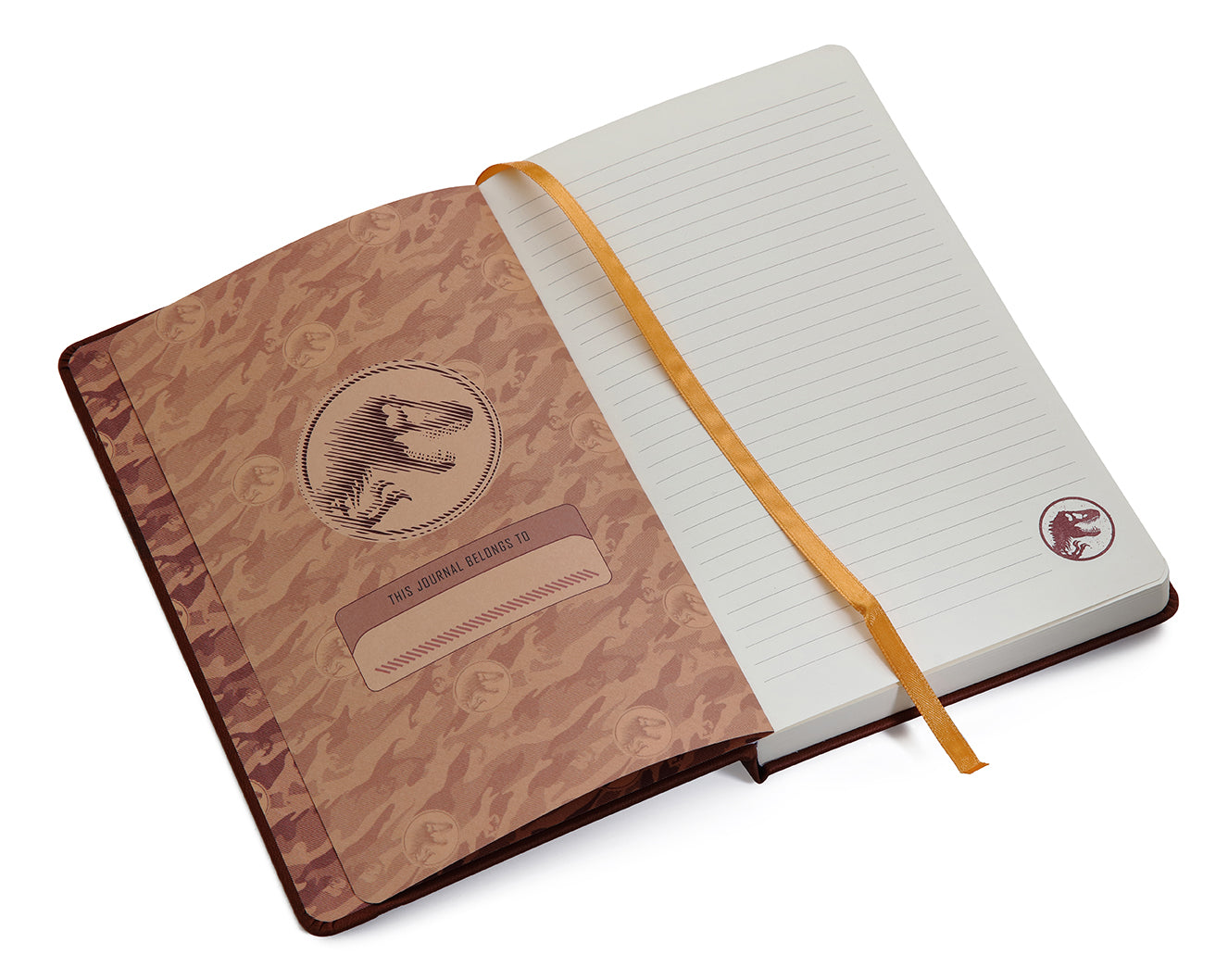 Jurassic World Journal with Charm Hardcover Book