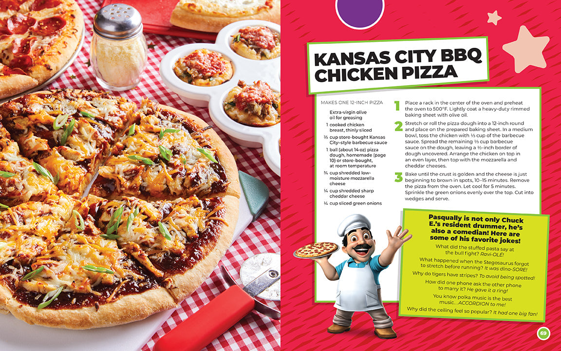 Chuck E. Cheese and Friends Party CookHardcover Book