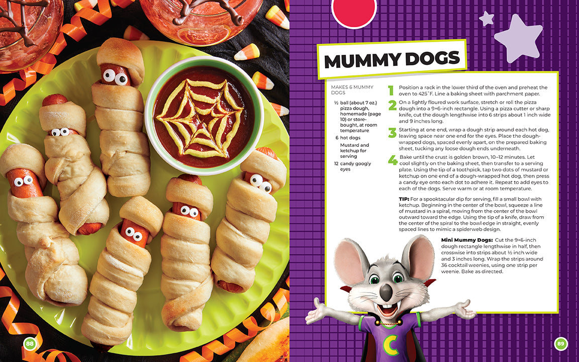 Chuck E. Cheese and Friends Party CookHardcover Book