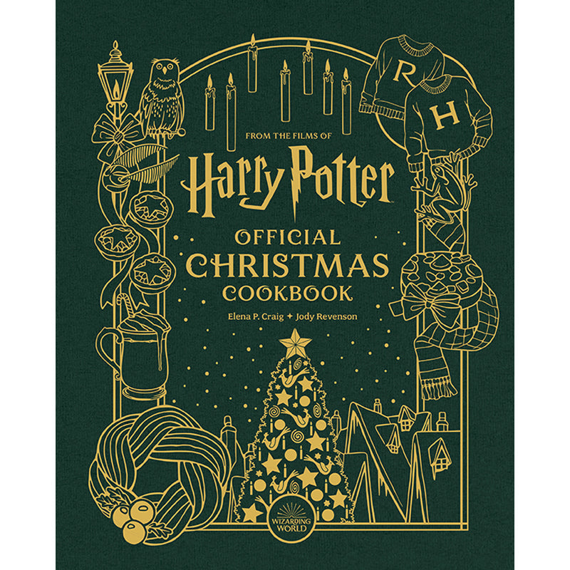Harry Potter: Official Christmas Cookbook Hardcover Book