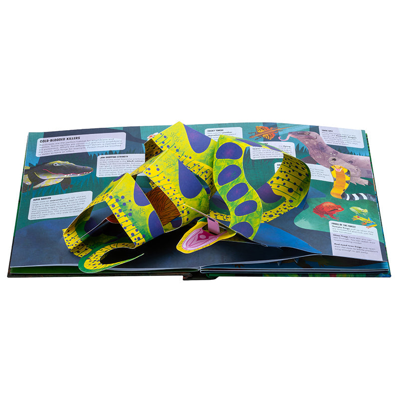Paws, Claws, and Snapping Jaws Pop-Up Hardcover Book