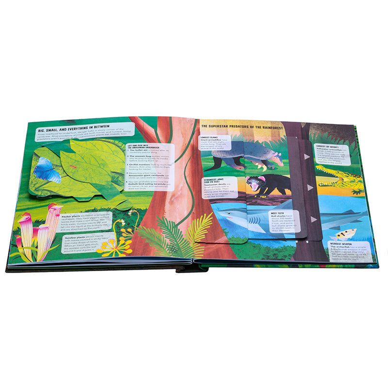 Paws, Claws, and Snapping Jaws Pop-Up Hardcover Book