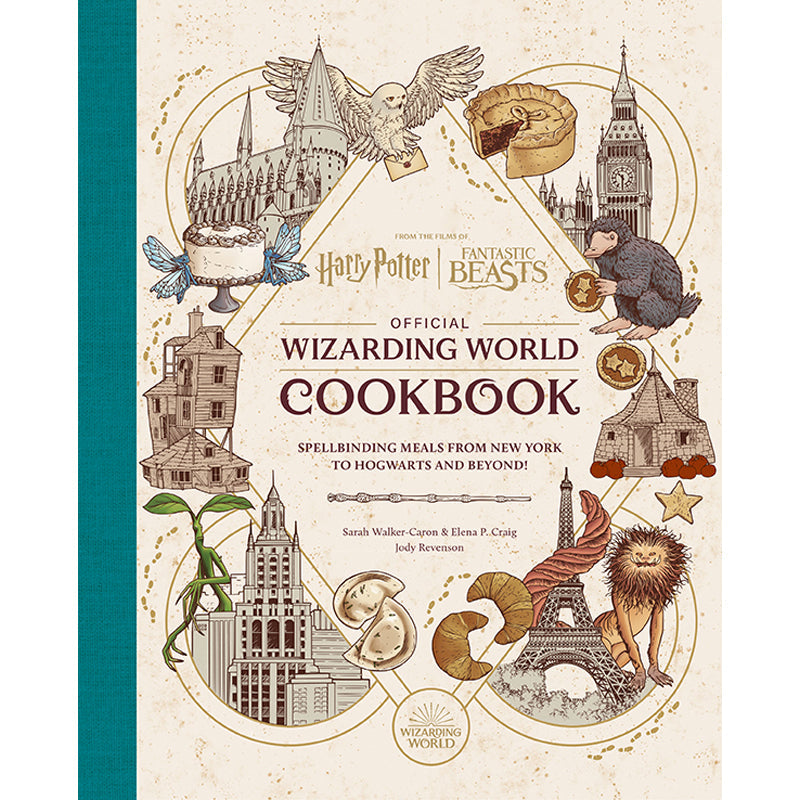 Harry Potter and Fantastic Beasts: Official Wizarding World Cookbook Hardcover Book