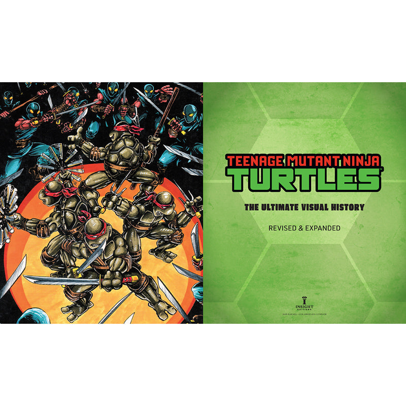 Teenage Mutant Ninja Turtles: The Ultimate Visual History Hardcover Book