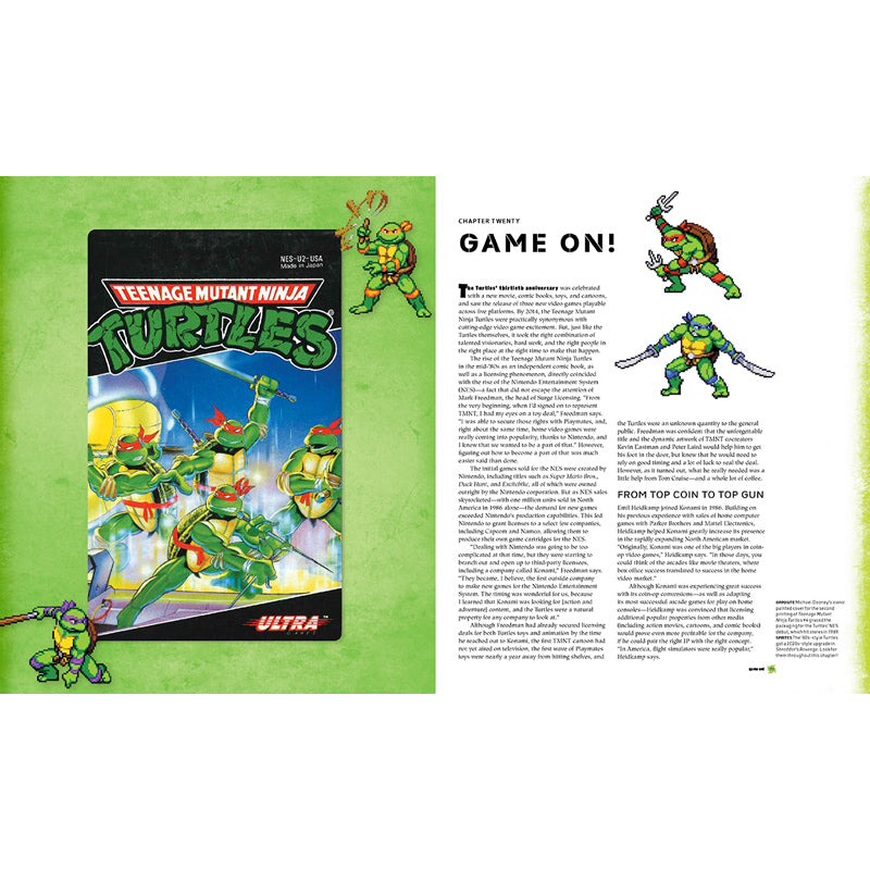Teenage Mutant Ninja Turtles: The Ultimate Visual History Hardcover Book