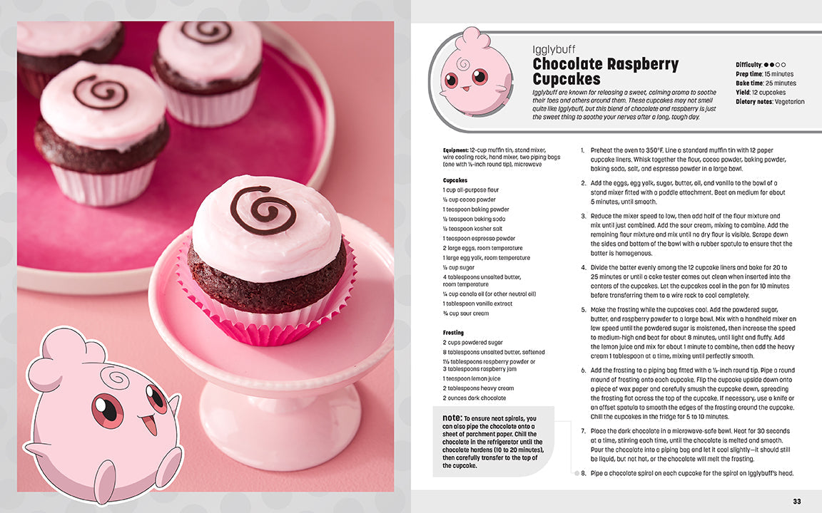 My Pokemon Baking Hardcover Book