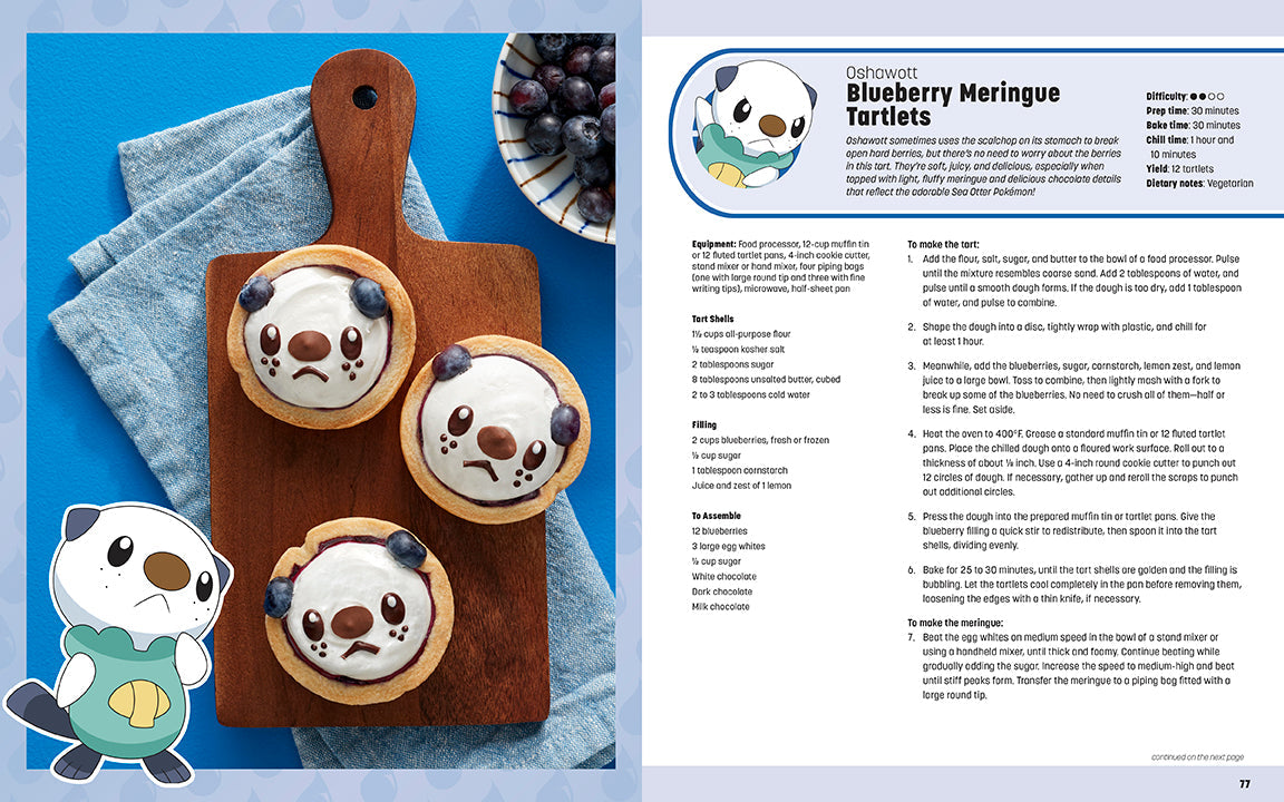 My Pokemon Baking Hardcover Book