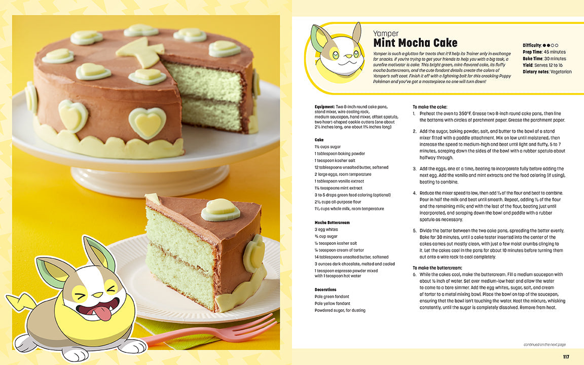 My Pokemon Baking Hardcover Book