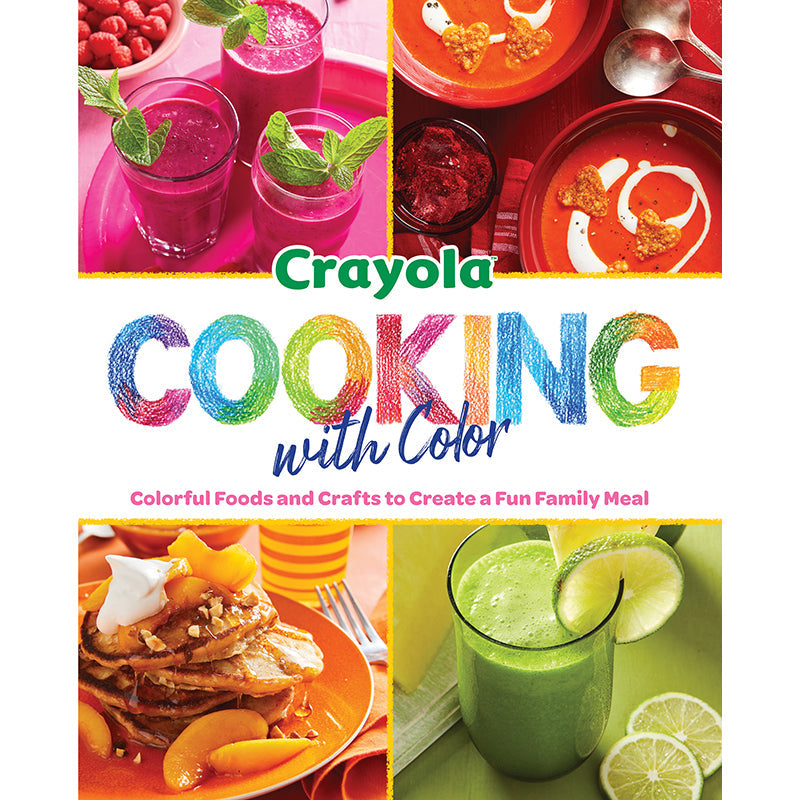 Crayola: Cooking with Color Hardcover Book