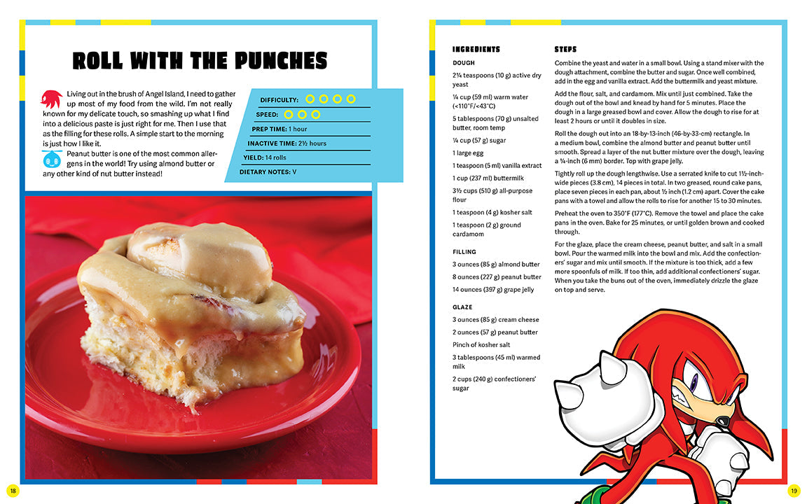 Sonic the Hedgehog: The Official CookHardcover Book