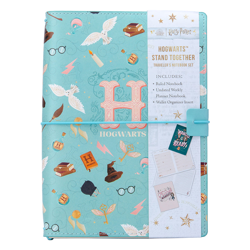 Harry Potter: Hogwarts Stand Together Traveler's Notebook Set Flexibound Book