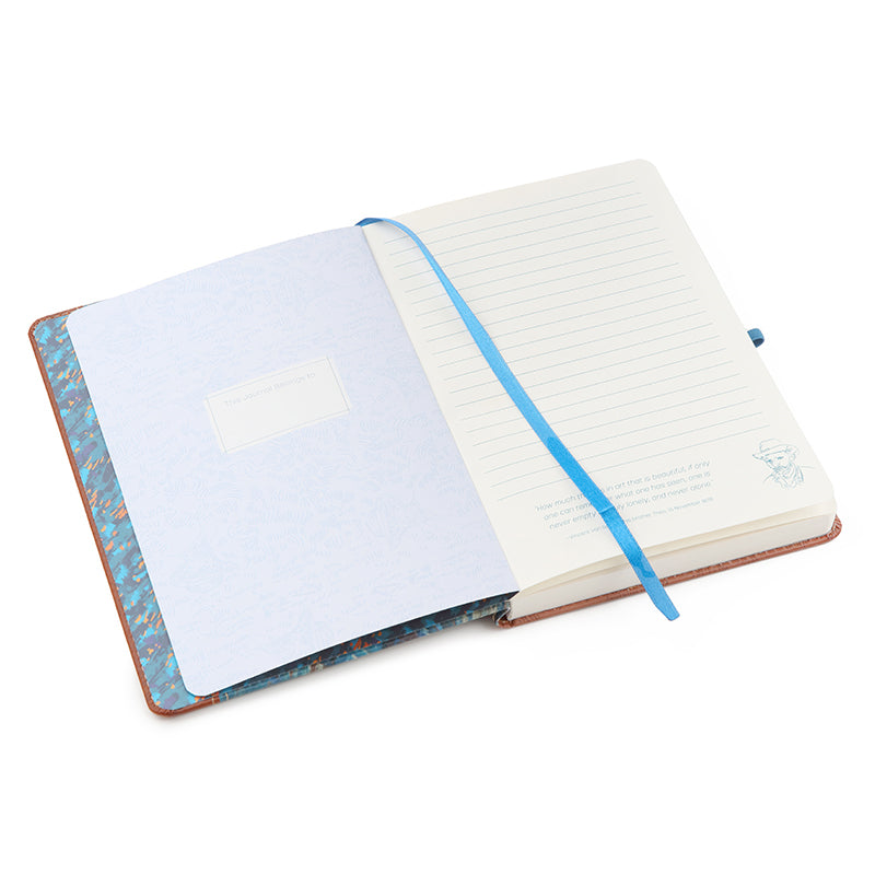 Van Gogh Self-Portrait with Grey Felt Hat Journal Hardcover Book
