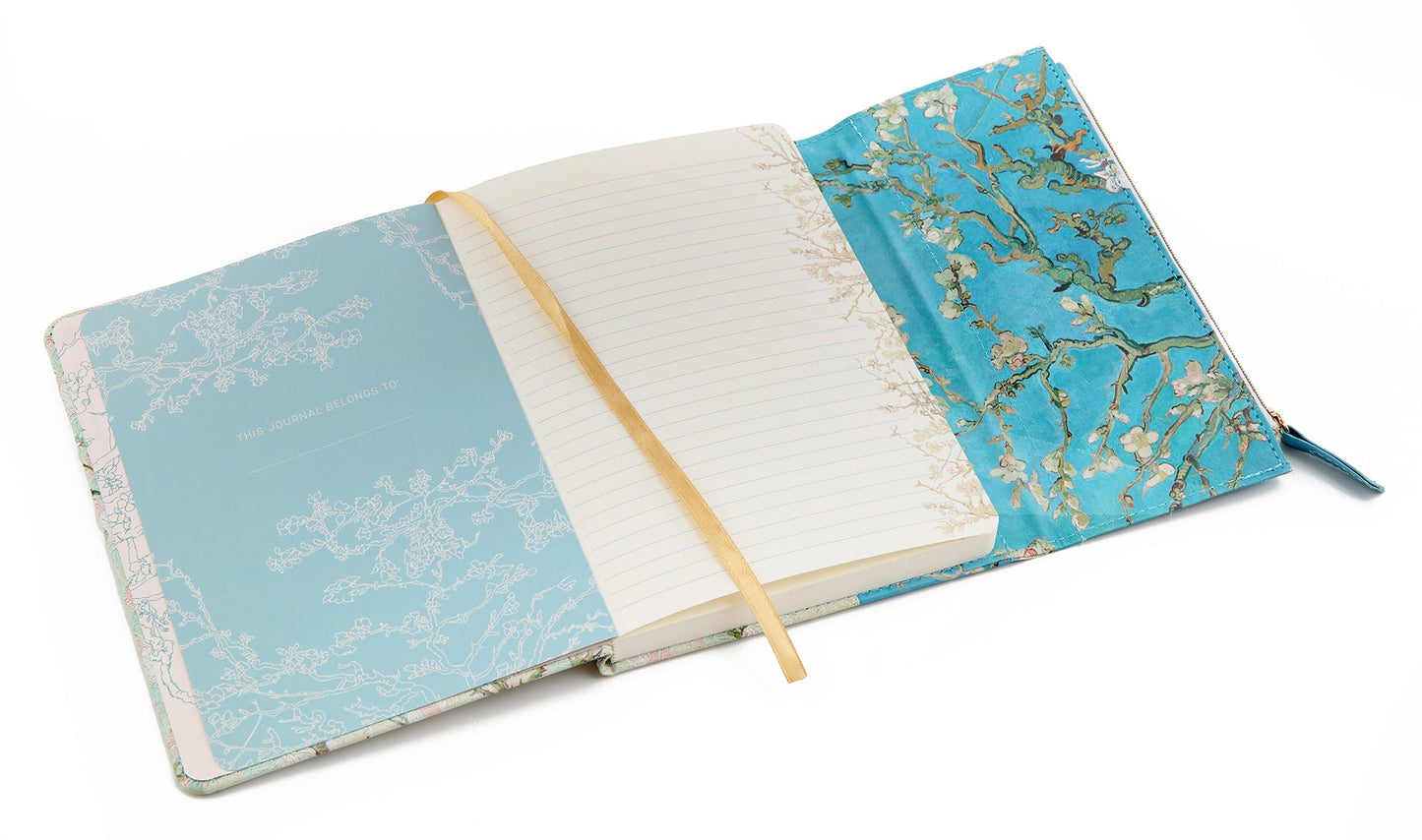 Van Gogh Almond Blossom Deluxe Journal Hardcover Book