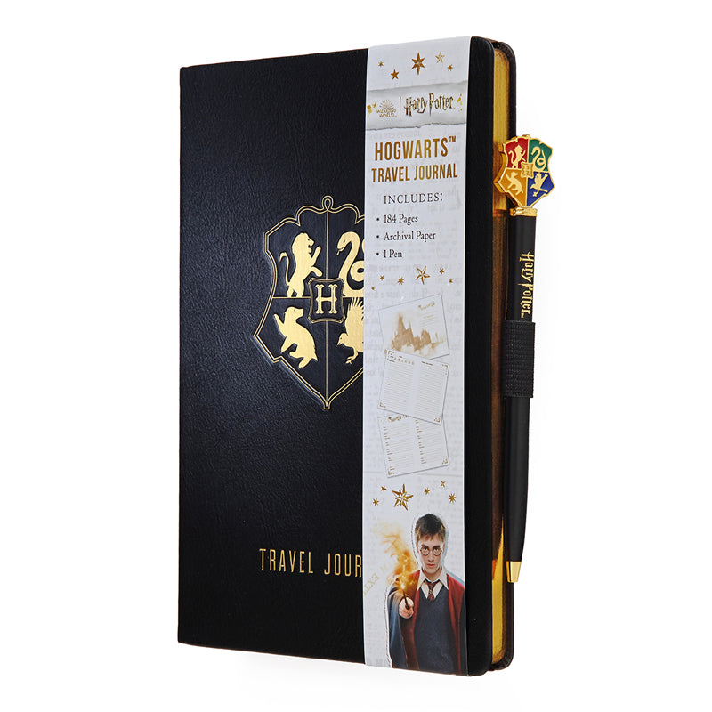 Harry Potter: Hogwarts Travel Journal with Pen Flexibound Book
