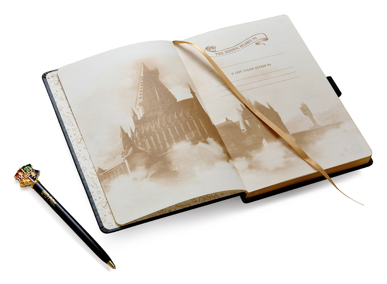 Harry Potter: Hogwarts Travel Journal with Pen Flexibound Book