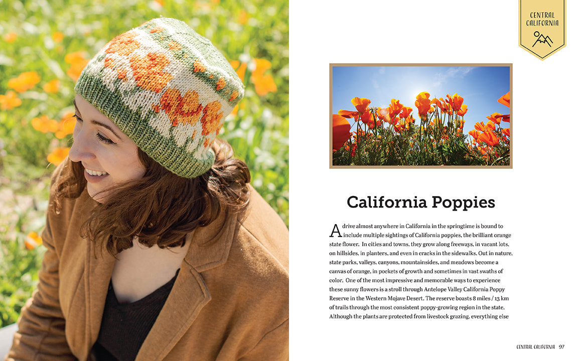 Knitting California Hardcover Book