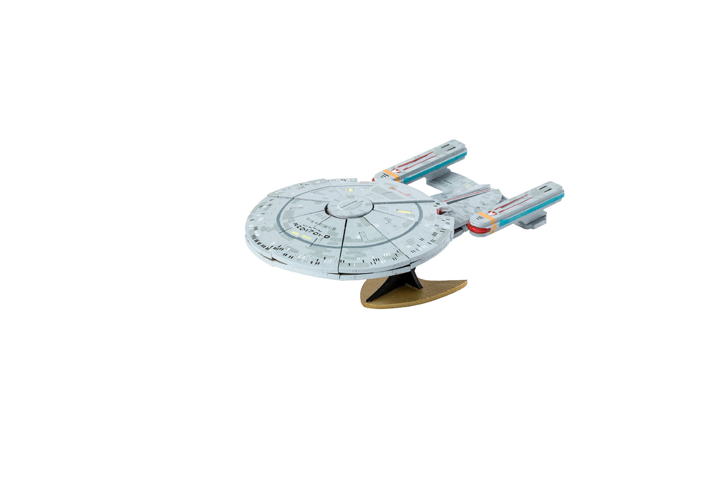 IncrediBuilds: Star Trek The Next Generation: U.S.S. Enterprise NCC-1701-D 3D Wood Model and Book