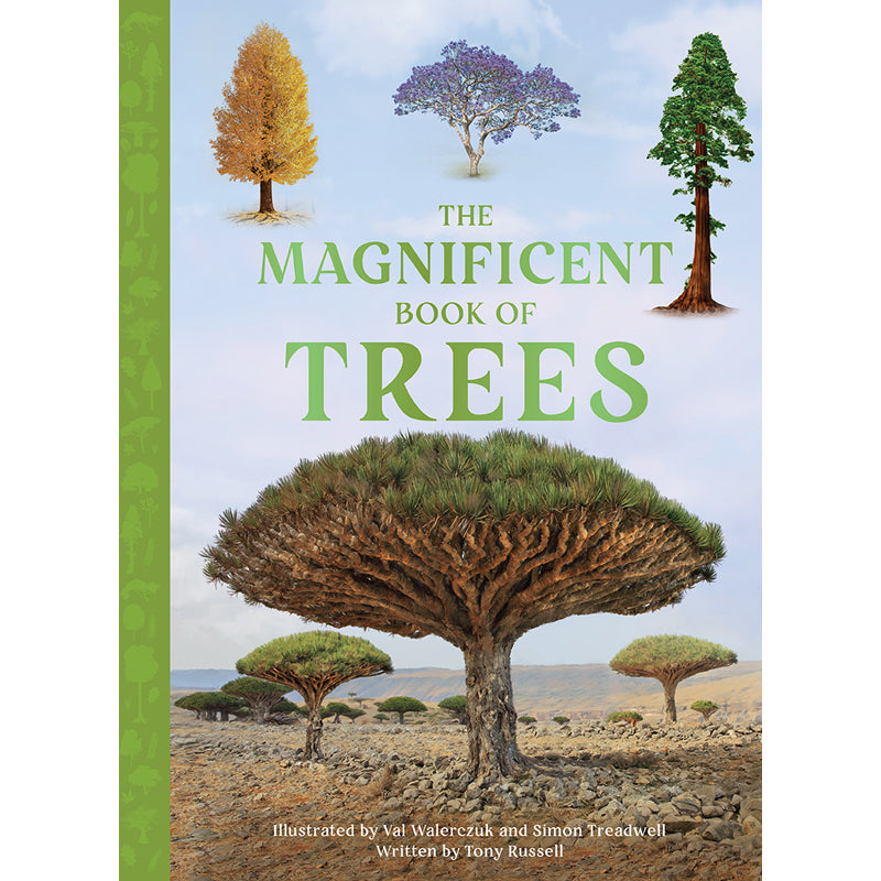 The Magnificent Book of Trees Hardcover Book