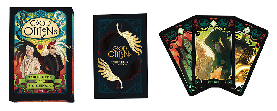 Good Omens Tarot Deck and GuideHardcover Book