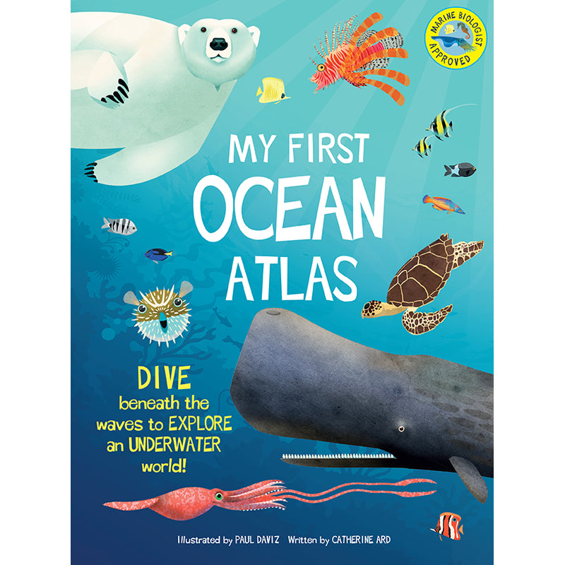 My First Oceans Atlas Hardcover Book