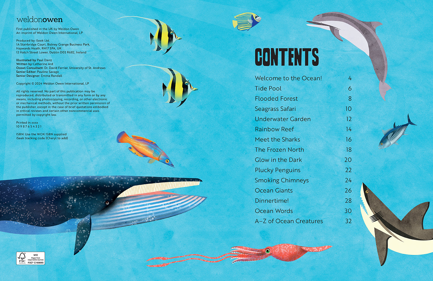 My First Oceans Atlas Hardcover Book