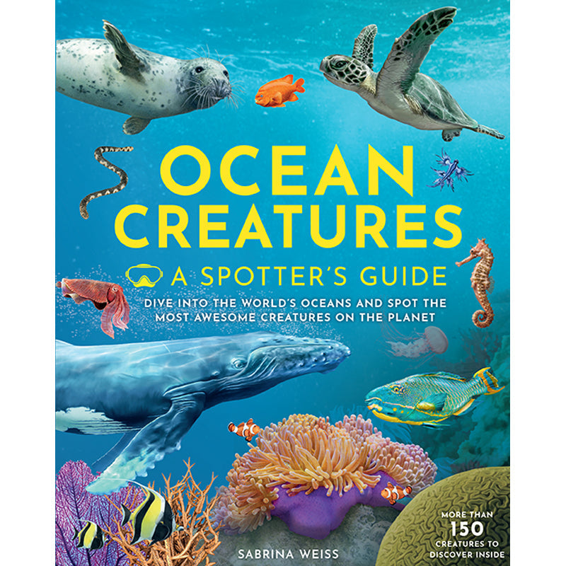 Ocean Creatures Hardcover Book