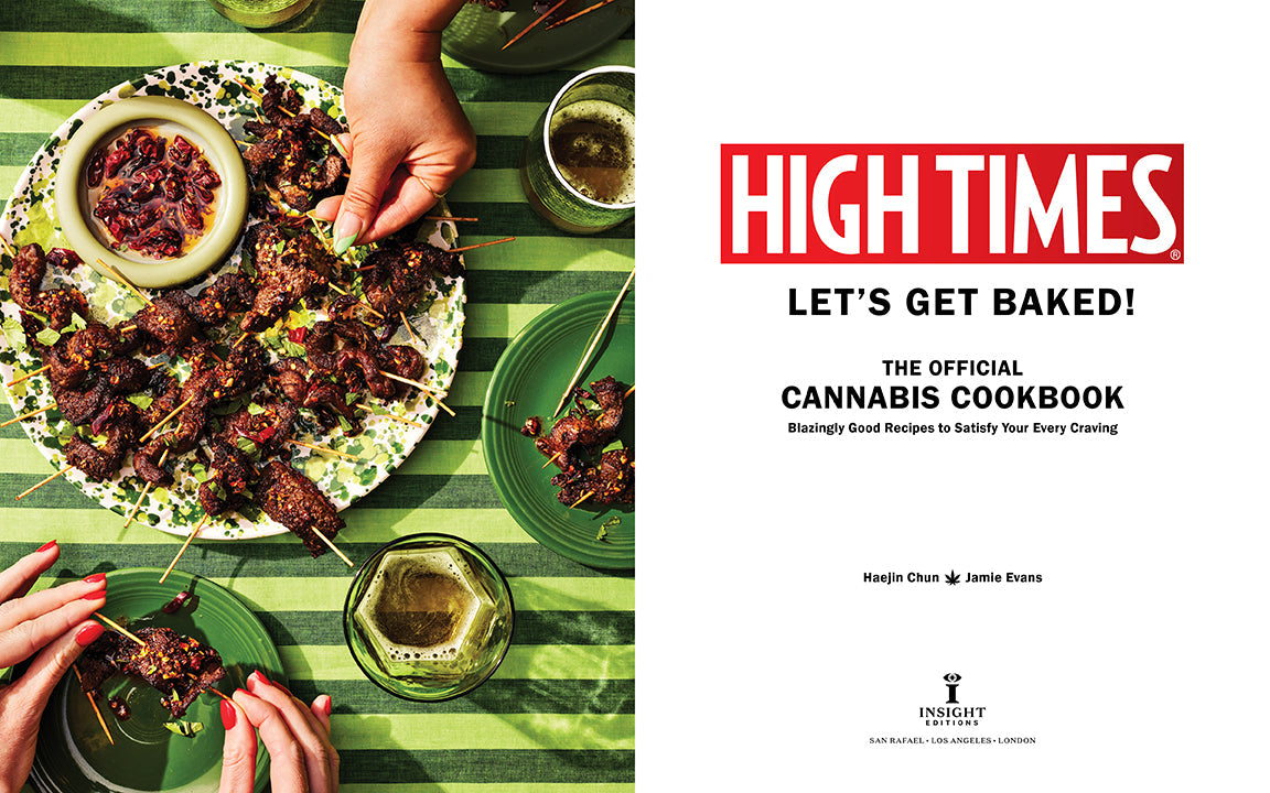 High Times: Let's Get Baked! Hardcover Book