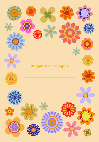 I'm a Delicate F*cking Flower Embroidered Journal Hardcover Book