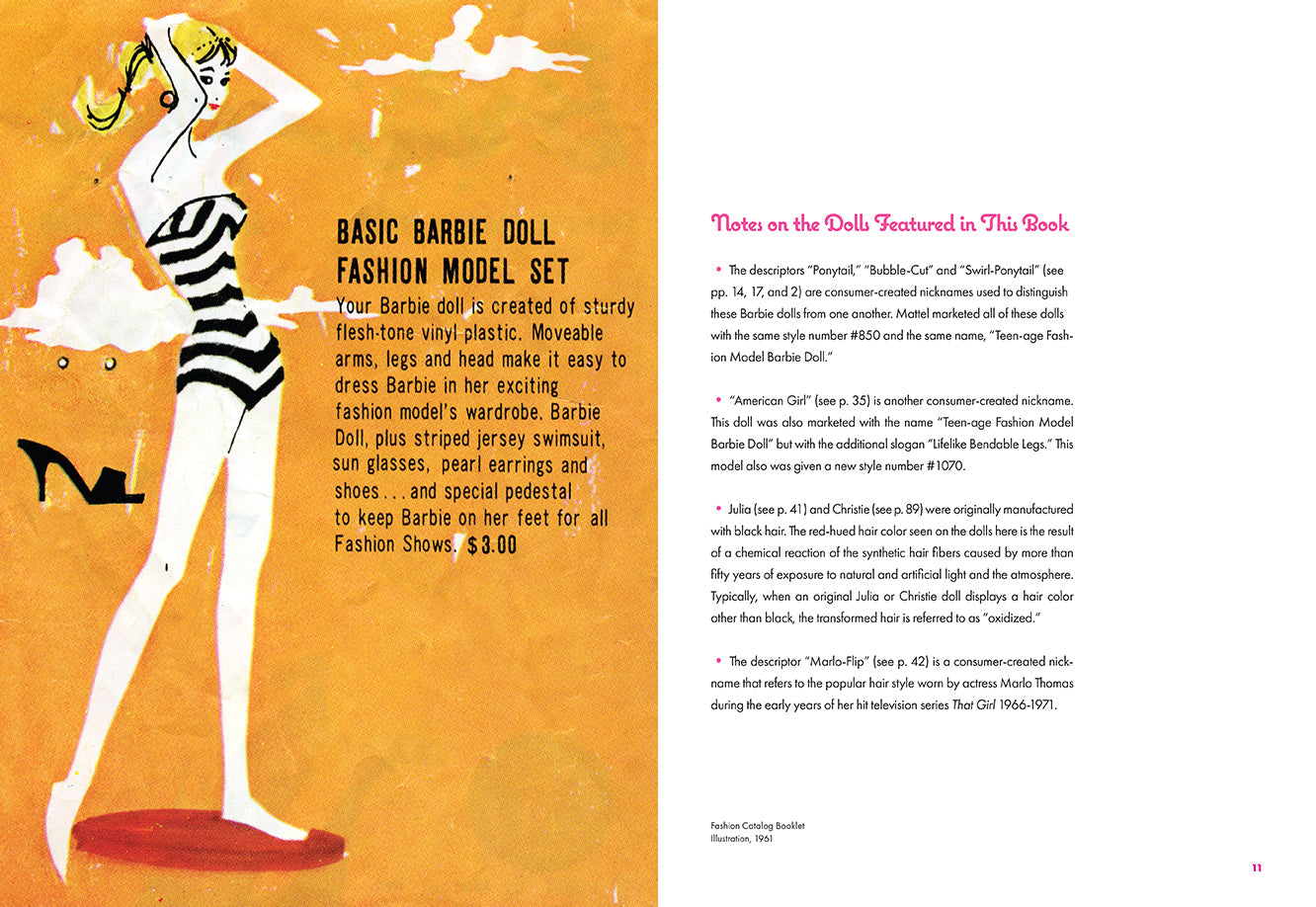 Barbie Takes the Catwalk Hardcover Book