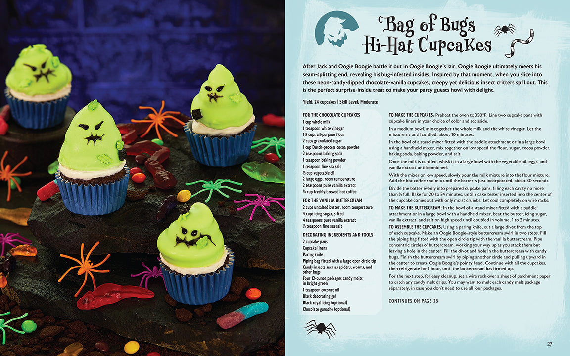 The Nightmare Before Christmas: The Official Baking CookHardcover Book