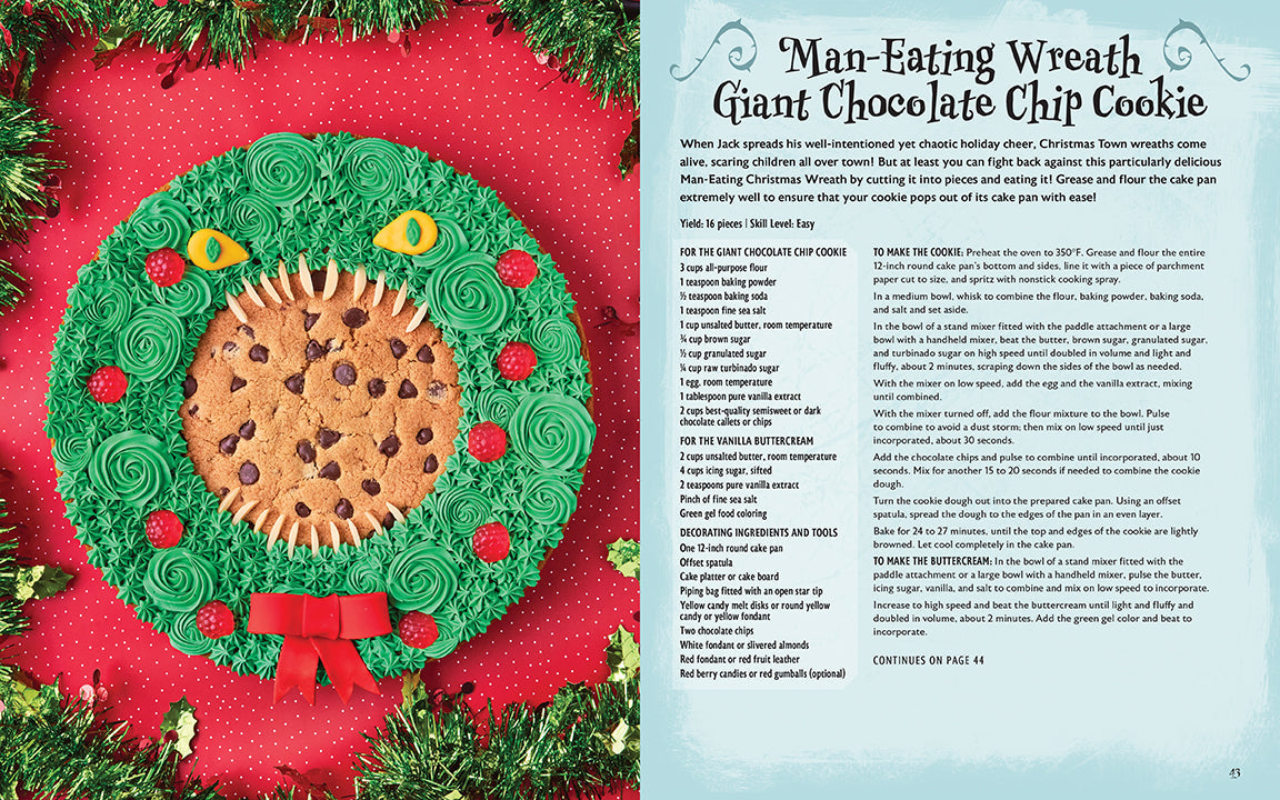 The Nightmare Before Christmas: The Official Baking CookHardcover Book