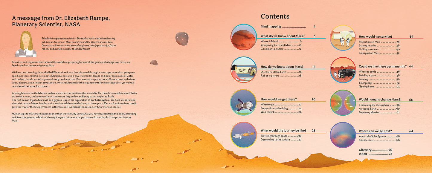 Can We Live on Mars? Hardcover Book