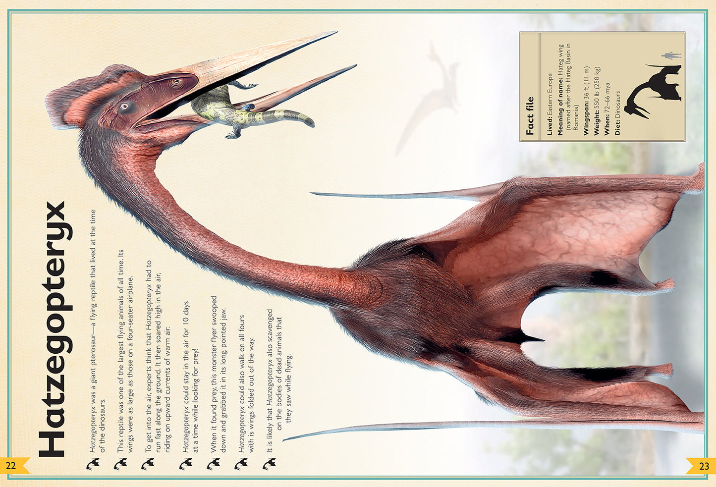 The Magnificent Book of Prehistoric Beasts Hardcover Book