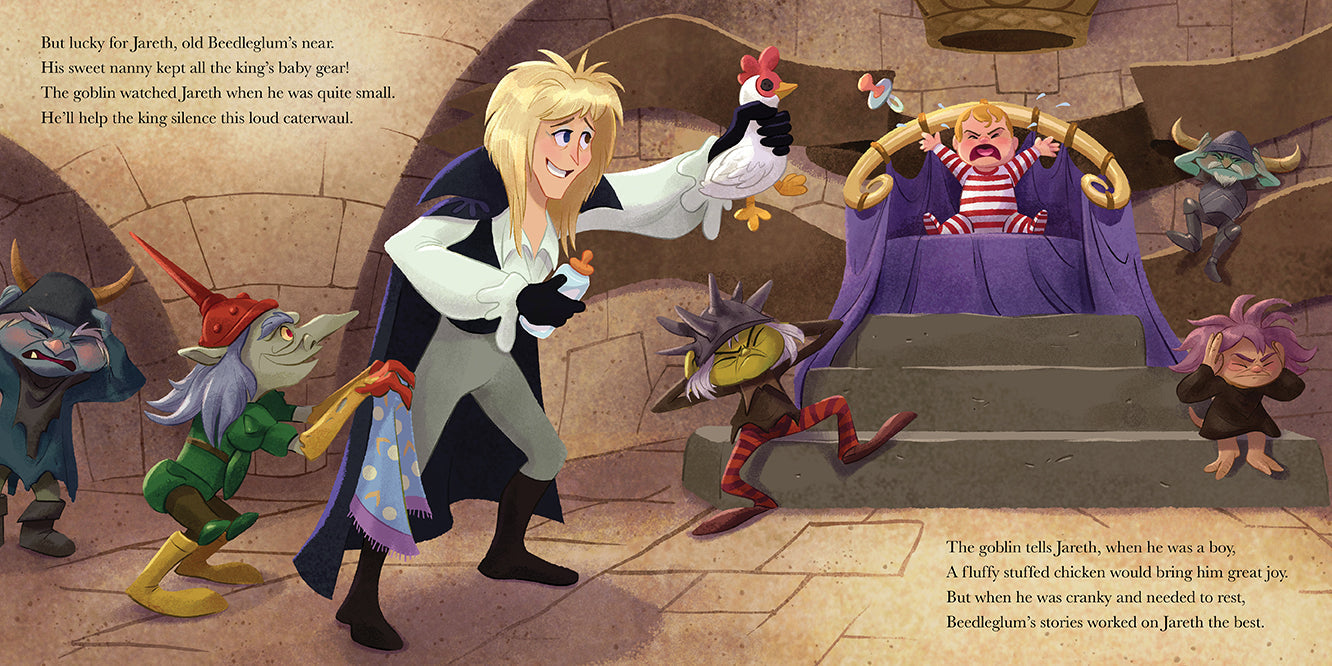 Jim Henson's Labyrinth: Goodnight, Goblin King Hardcover Book
