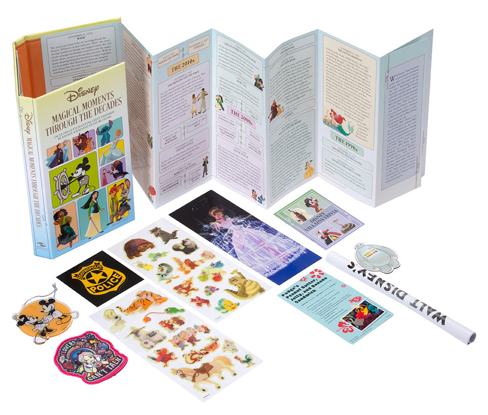 Disney: Magical Moments Through the Decades Hardcover Book