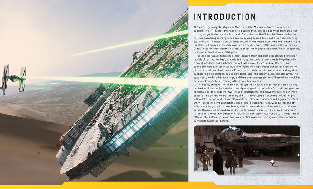IncrediBuilds: Star Wars: Millennium Falcon 3D Wood Model and Book