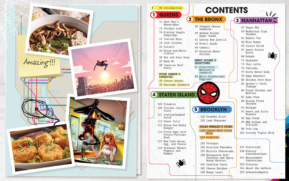 Marvel: Spider-Man: The Official CookHardcover Book