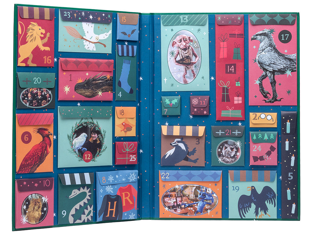 Harry Potter Holiday Magic: Official Advent Calendar Hardcover Book