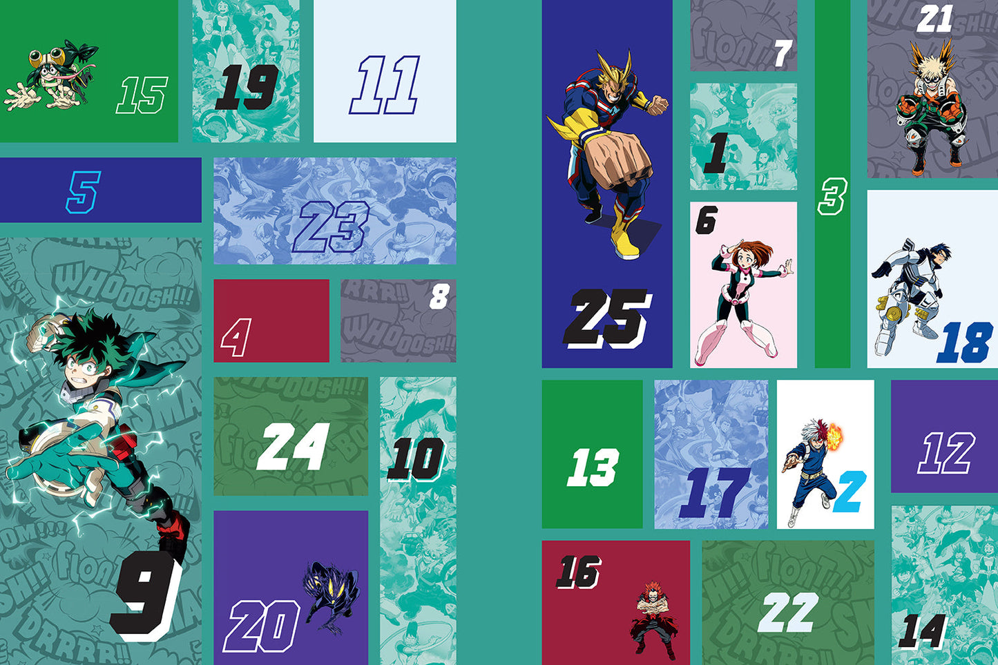 My Hero Academia: The Ultimate Advent Calendar Hardcover Book
