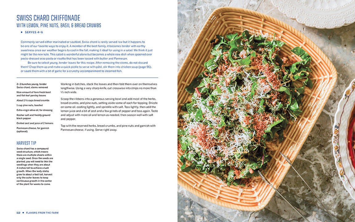 Flavors from the Farm Hardcover Book